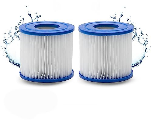 HAFIX® Poolfilter Pool Filter für Whirlpool Pool Gr. VI. Filterkartuschen Filter Kartuschenfilter für Poolpumpe Typ D. Filterkartusche für Swimmingpool. Papierfilter Cartridge Wasserfilter Pool 2 St.