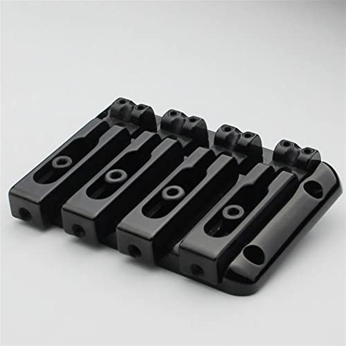 Gitarren Ersatzteile 4 String Bass Guitar Bridge Black