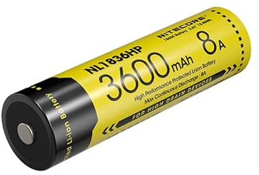 Nitecore NL1836HP Batería recargable 18650 Li-Ion 3600mAh