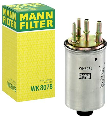 MANN-FILTER, WK 8078 Kraftstofffilter | Für PKW, Schutz des Kraftstoffsystems, Injektorschutz, Zuverlässige Kraftstoffversorgung, Echte OE-Technologie