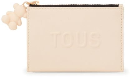 TOUS La Rue New Geldbörse für Kreditkarten, Beige | 395910495, beige, Talla única, geldbörse