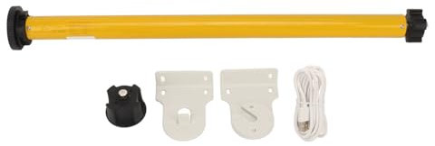 App Controlled Child Safe Roller Shade Motor Kit, 25mm Rechargeable Smart Roller Blinds with Zinc Alloy Tube