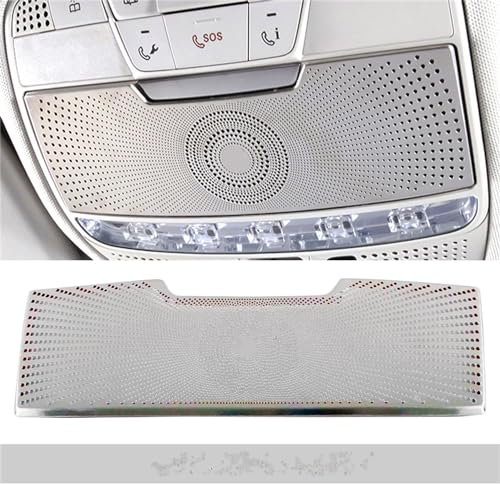 ALaaaaL Auto Hochtöner Lautsprecher Abdeckung Trim Zubehör Für Mercedes Benz GLC Class 2016-2021,Auto-Audio-Lautsprecher-Hochtöner-Abdeckung,G-GLC C Class