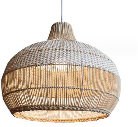 JXYDJH Luz Colgante Tejida para Fregadero De Isla De Cocina, Lámpara Colgante con Isla De Cocina Estilo Pastoral Decoración Interior del Hogar Cerca De La Luz del Techo Iluminación Moderna con Marco