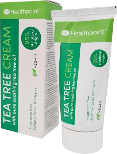 Tea Tree Cream 50ml All Skin Types | Soothes | Vegan- 3 Pack