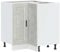 vidaXL Küchen-Eckunterschrank Porto Betongrau Holzwerkstoff, Eckunterschrank, Küchenschrank, Küchen-Eckunterschrank, Eckunterschrank für Küche