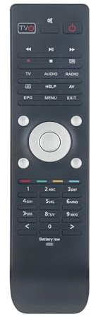 AULCMEET Ersatzfernbedienung Kompatibel mit VU 2 STB 4K Box Mini TV Box Set Duo 2/VU Solo 2 VU+ Solo, SOLO2