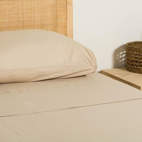 TRAMAS+ Bettwäsche-Set für Doppelbett, 160 x 200 cm, 100% Baumwolle, Bettwäsche, Bettlaken und 2 Kissenbezüge, Zertifiziert nach Oeko-TEX Standard 100 – Maus