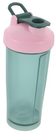 BCOATH Protein Shaker Becher aus Pp Grün mit Innovativem Mischmechanismus für Klumpenfreie Proteinshakes Tragbar für Fitnessstudio und Sport