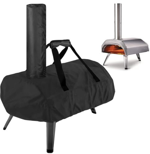 Copertura impermeabile per forno per pizza, 81 x 41 x 21 cm, per forni Karu 12 multicombustibile, resistente alle intemperie e antivento