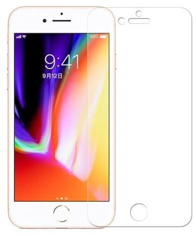 Generisch Panzerglas für iPhone 8 Plus/7 Plus/6 Plus - Universal - 9H Härte - Antifingerprint - Kristallklar