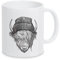 artboxONE Tasse Highland Cattle von Nikita Korenkov - Kaffeetasse Natur