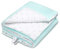 EliMeli Babydecke Kuscheldecke Krabbeldecke 75x100 super weichem Polar Fleece | 100% Baumwolle | Füllung | Super Crystal | hoch Qualität | Plüschdecke perfekt für Babys (Blue - Grey Stars II)