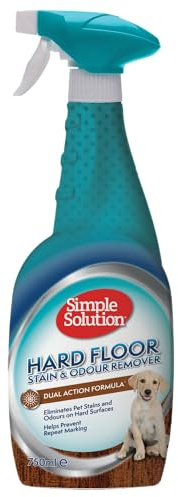 Simple Solution Pet Stain and Odour Remover Spray Hard Floor 4x 750ml