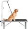Ballshop Pet Grooming Arm with Clamp Innovative Portable 41 inch Height Adjustable,Dog Grooming Loop and No Sit Haunch Holder for Large and Small Dogs,Cats