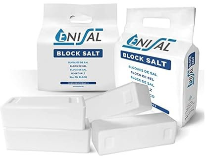 Enisal Sal en Bloque Kinetico para descalcificadores 16 KG (2 Packs de 8 KG)
