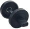 Golden Grace Toilet Door Thumb Twist on Round Rose in Matt Black Finish, Turn & Release Set for Bathroom Lock