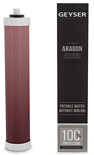 ARAGON AQUA BIO Kartusche für GEYSER AQUA Wasserfilter Ersatz für GEYSER AQUA Wasserfilter