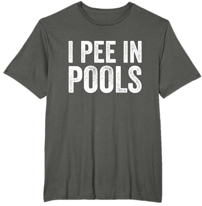 Schwimmbad I Pee In Pools T-Shirt
