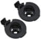 ECSiNG 2Pcs GPS Bracket Cradle Mount Replacement Compatible with Garmin Nuvi 42 42LM 44 44LM 52 52LM 54 54LM 55 55LM 55LMT GPS Cradle Bracket Clip Mount
