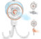 Ausic Stroller Fan with Mist, 100ml Misting Portable Fan for Stroller, Baby Fans with Detachable Tripod, Baby Essentials, Clip on Fans for Crib, Treadmill, Car Seat, Outdoor