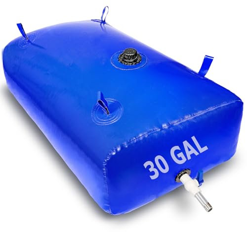 Récipients de stockage d'eau de grande capacité de 110 L, réservoir d'eau portable pliable, résistant à la sécheresse, protection incendie, irrigation agricole, eau d'urgence en plein air