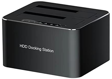 DAGIJIRD USB 3.0 Female Socket SATA Dual Hard Disk Base Docking Station Mobile Hard Disk Offline Clone 2.5/3.5in Disk