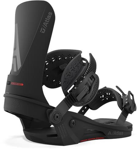Union Atlas Herren Snowboard-Bindungen, L, Schwarz