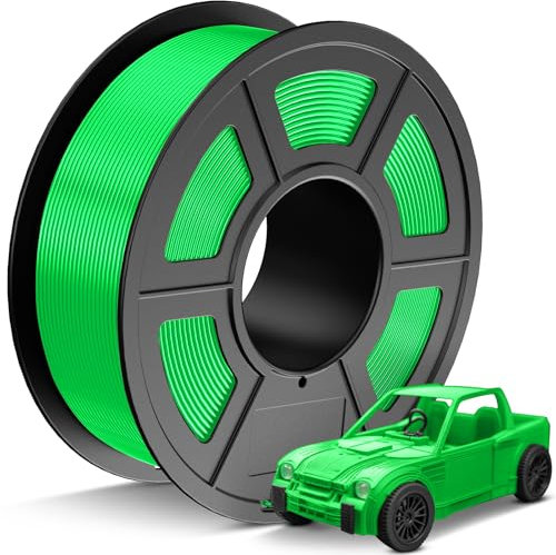 JAYO PETG Filament 1.75mm Grün 1.1KG, PETG Starke Zähigkeit 3D Drucker Filament, Maßgenauigkeit +/- 0.02 mm, 1.1kg Spule(2.4lbs) für die meisten FDM 3D Drucker