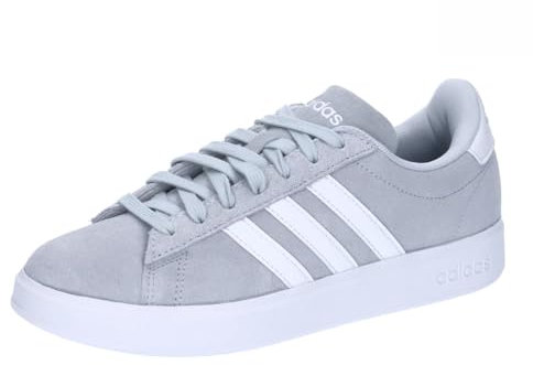 adidas Damen Sneaker Grand Court 2.0 HALBLU/FTWWHT/HALBLU 39 1/3