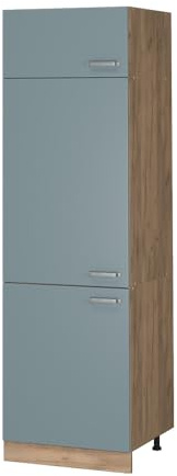Vicco Armadio frigorifero R-Line, Grigio-blu, 60 cm