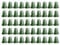 Yeselino 50Pcs Carp Fishing Hook Stops Beads Carp Accessories Rubber Lures Stoper Boilie Stop Terminals Tackle Tool