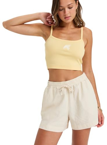 Roxy - Lekeitio Break Mid Shorts mit elastischem Bund - Frau