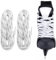IKOPFLN Profi-Schnürsenkel für Eishockey-Schlittschuhe Gewachst Auch für Inlineskates & Rollschuhe geeignet，244CM