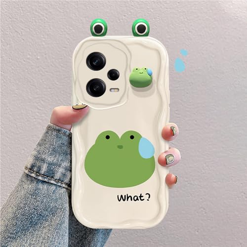 Funda Dibujos Animados 3D Compatible con Xiaomi Redmi Note 12 Pro 5G | Linda Silicona Prueba Golpes Elegante