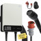 dé Typ 2 Wallbox 22kW RFID 6-32A 3-Phasen EV-Ladegerät 400V mit 7,5 m Ladekabel und Kabelhalter für BEV/PHEV, RCD Typ-B & IP54-Schutz, effiziente Ladestation für Zuhause,Weiß