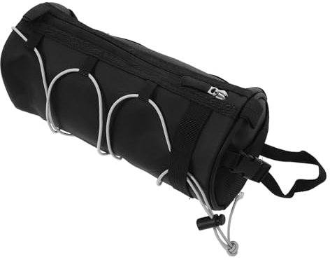 JUMPLAWN Fahrradtasche Lenkertasche Für Fahrräder Große Halterung Mit Mehreren Fächern Für Gravelbikes Und Stadträder Einfache Montage Langlebiges Material Für Sicheres Fahren