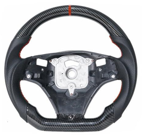 Sportlenkräder Kompatibel Mit Für E91 2006 2007 2008 2009 2010 2011 2012 Für E89 E90 2005-2012 Carbonfaser-Autosport-Lenkradzubehör(Big Paddle)