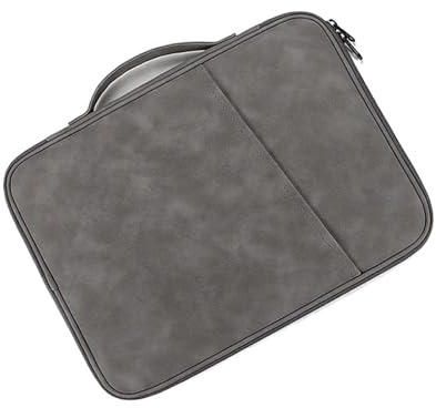 Stoßfeste Aufbewahrungstasche, Hülle, Tastaturabdeckung, tragbare Aufbewahrungstasche(Dark Grey,for 12.9-13 Inch)