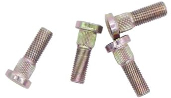 Stehbolzen für Felgennabe, 4 Stück, M10 x 1,25 x 32 mm, kompatibel mit ATV Buggy Quad Bike Go Kart