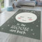TT Home Kinderteppich Teppich Kinderzimmer Junge Mädchen Spielteppich Baby Modern, Farbe: Grau, Größe:120x160 cm