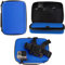Navitech Blue Heavy Duty Robust Action Camera Hard Case - Compatible With The AKASO EK7000 Pro Action Camera