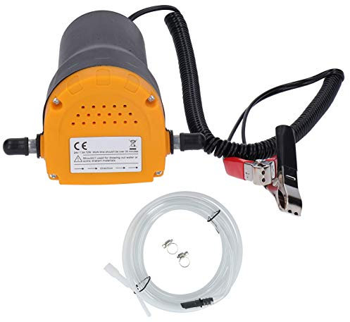 Self‑Priming Engine Oil Pump, Car Engine Oil Pump Electric Self‑Priming Oil Pump Fuel Transfer Suction Pump 12V