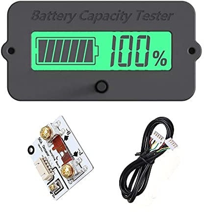 DollaTek TY02K 50A 8-80V Lithium-Eisen-Batterie Monitoranzeige Lithium-Batterie Blei-Säure-Batterie Leistungsanzeige Kapazität Anzeigetafel Batteriekapazität Monitoranzeige