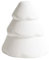 Cooee Design Snowy - Albero di Natale in ceramica, 10 cm, colore: Bianco