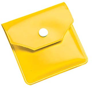 One Shop_PE910-ASH_Mini cendrier de poche de voyage mer montagne intérieur ignifuge (2 pièces) (Jaune)