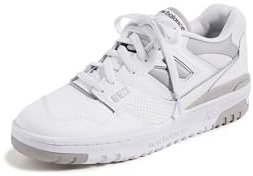New Balance Women's 550 Sneakers, White Grey, 5.5 UK