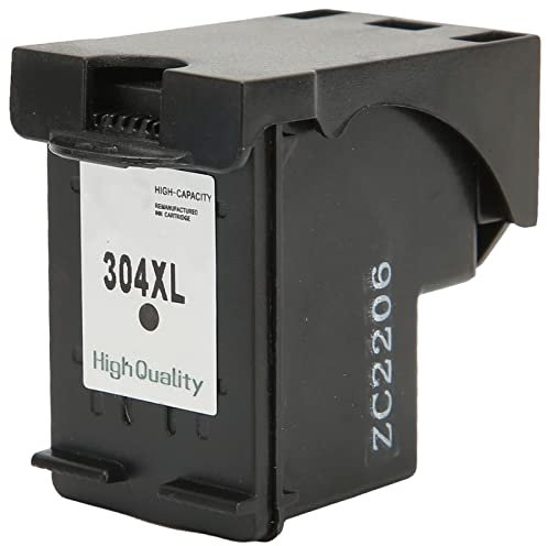 304XL Printer Cartridge,for HP DeskJet 2600 2620 2621 2622 2623 2624 2625 2628 2630 2632 2633 2634 2635 2652 2655 3720 3721 3722 3723 3724 3730 3732 3733 3735 3752 3755 3758 For AMP(H 304XLBK Schwarz)