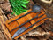 Mittelalter Besteck Set,handgeschmiedet Mittelalter Stahl messer 4347