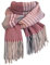 Damen Schal Winter Kariert Groß Elegant Warm Fransen Tartan Schal Weich Deckel Halstuch XXL Kuschelig Plaid Karo Kariert Lang Schlupfschal Winterschal Damenschal Poncho